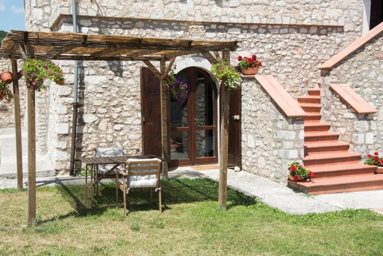 Agriturismo La Commenda-Adults Only Cascia Exteriör bild