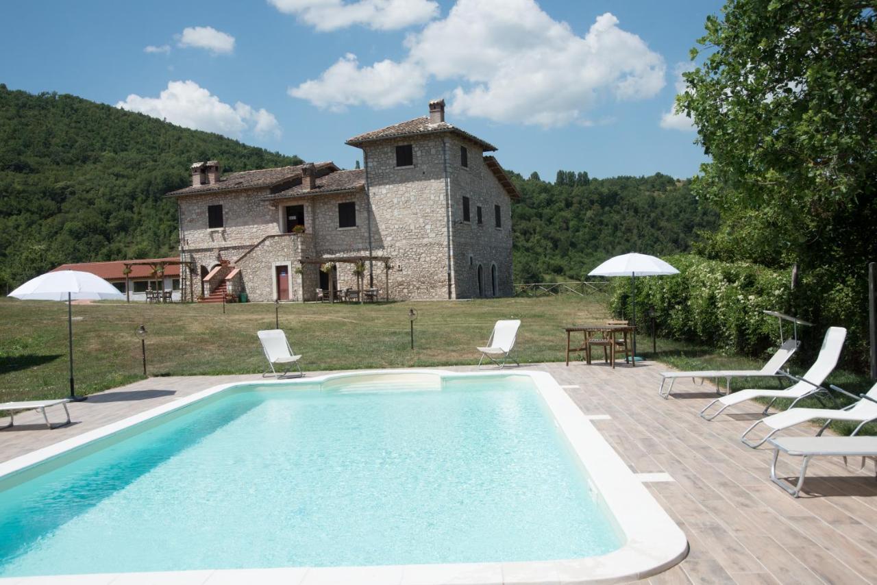 Agriturismo La Commenda-Adults Only Cascia Exteriör bild