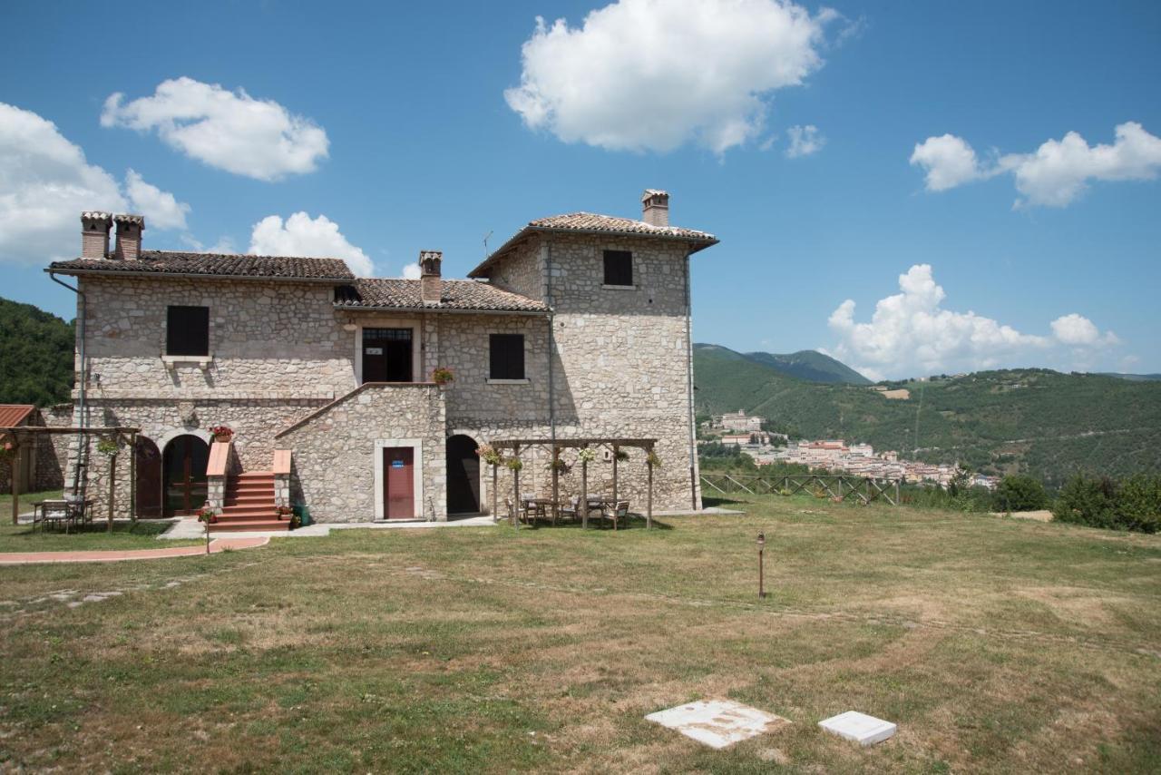 Agriturismo La Commenda-Adults Only Cascia Exteriör bild